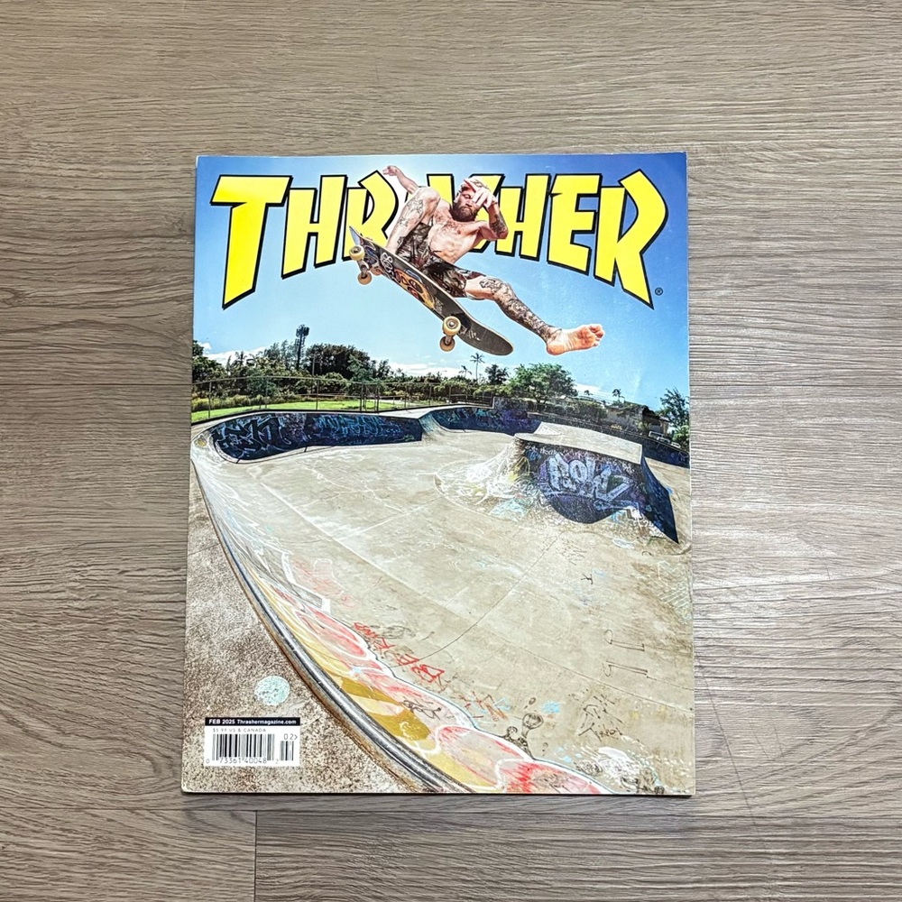 February 2025 Thrasher Magazine